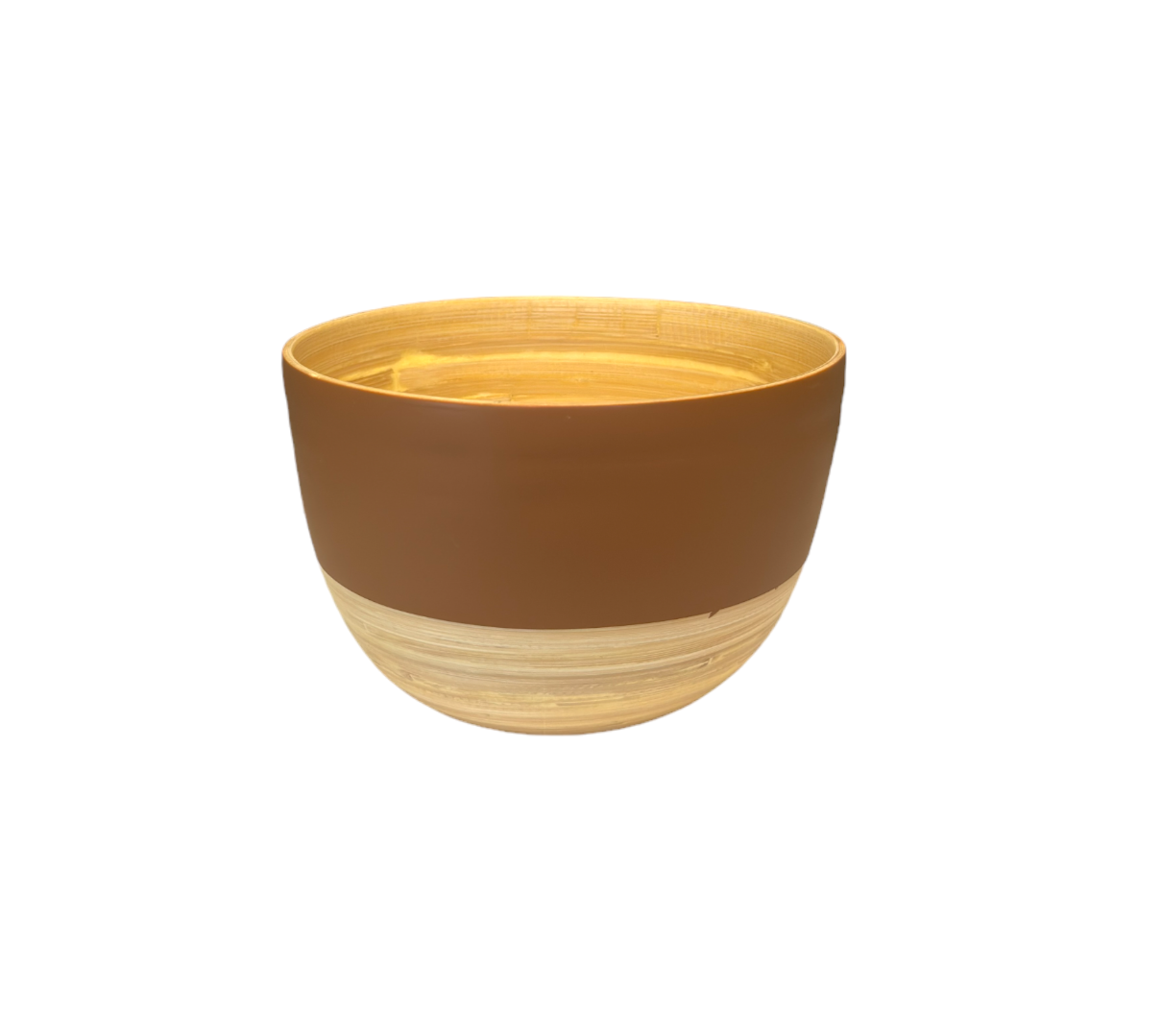 Matte Bamboo Serving Bowl