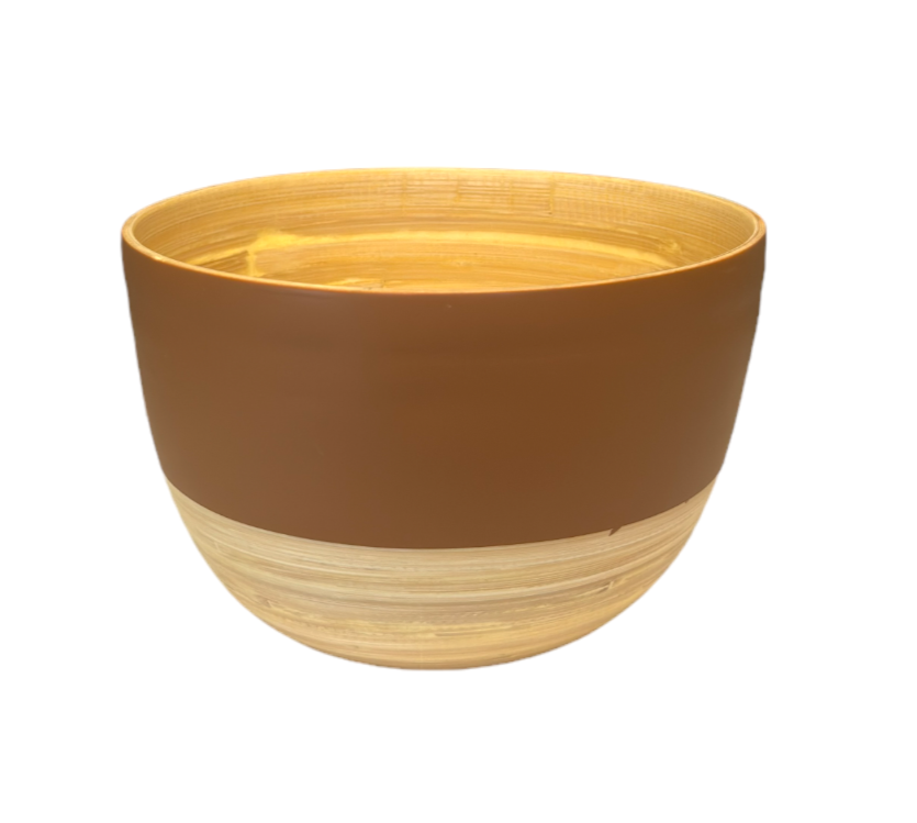 Matte Bamboo Mixing Bowl