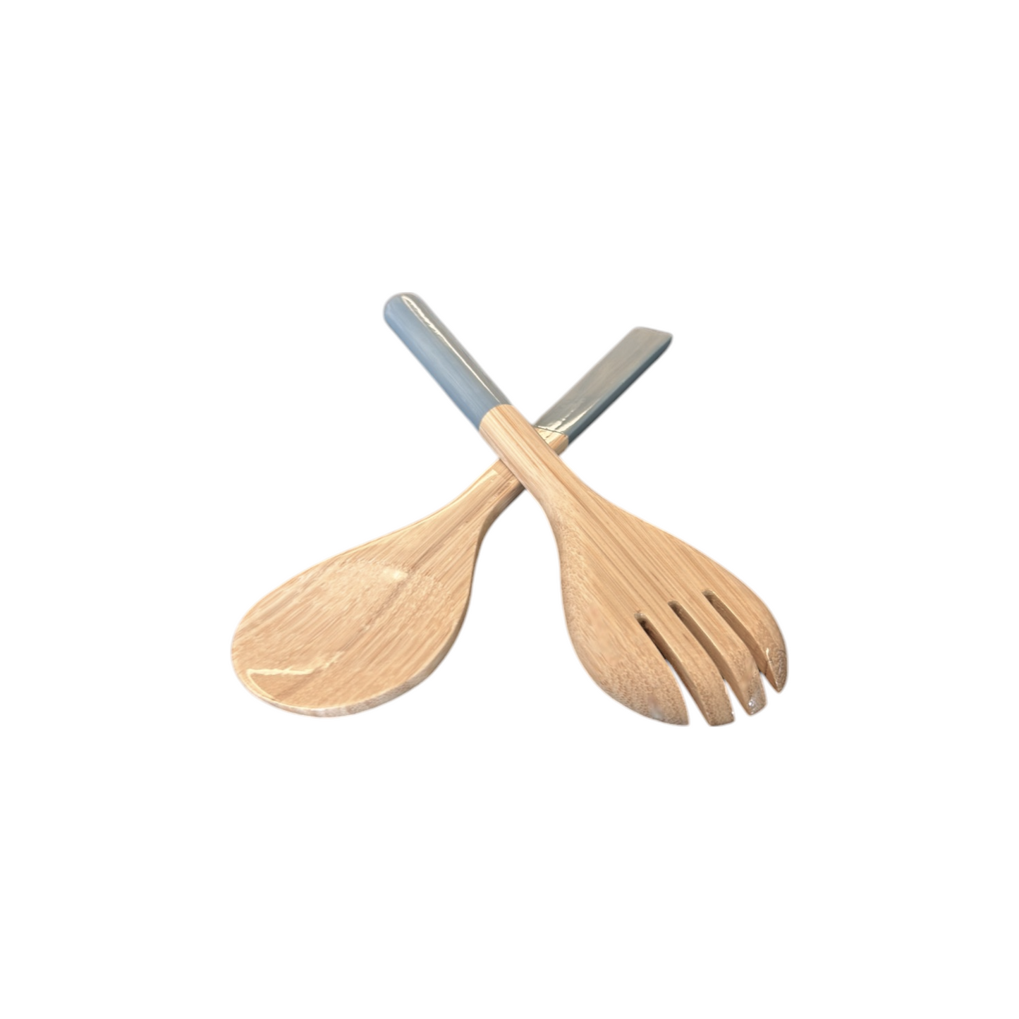 Small Bamboo Salad Servers