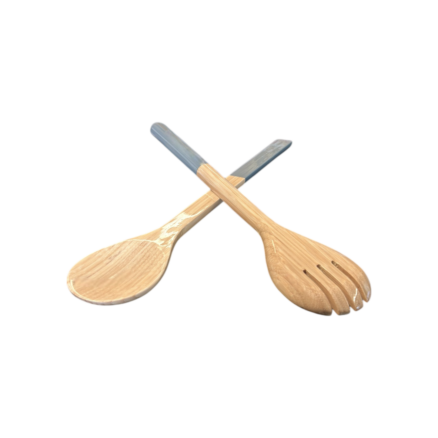Large Bamboo Salad Servers
