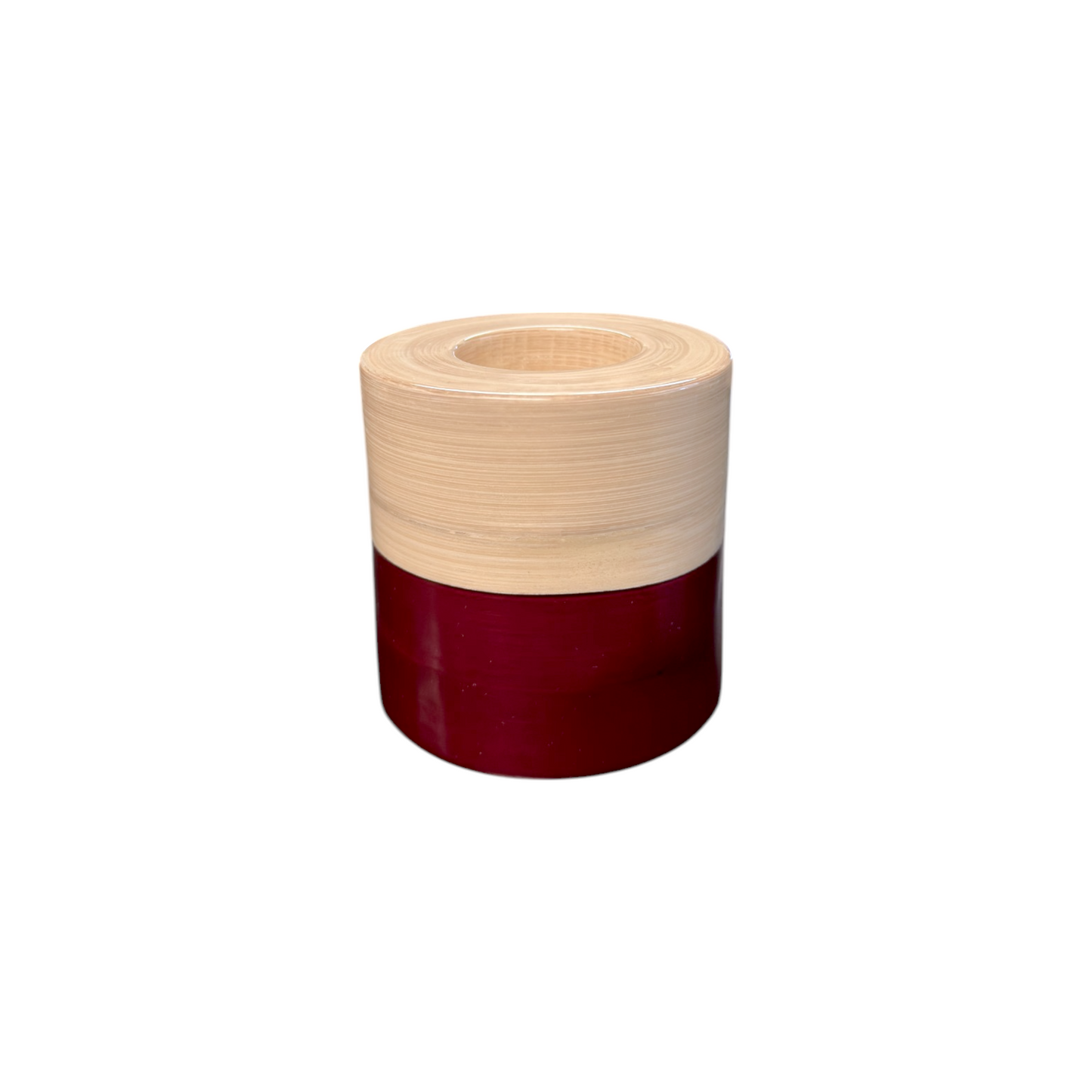 Bamboo Tea Light Holders
