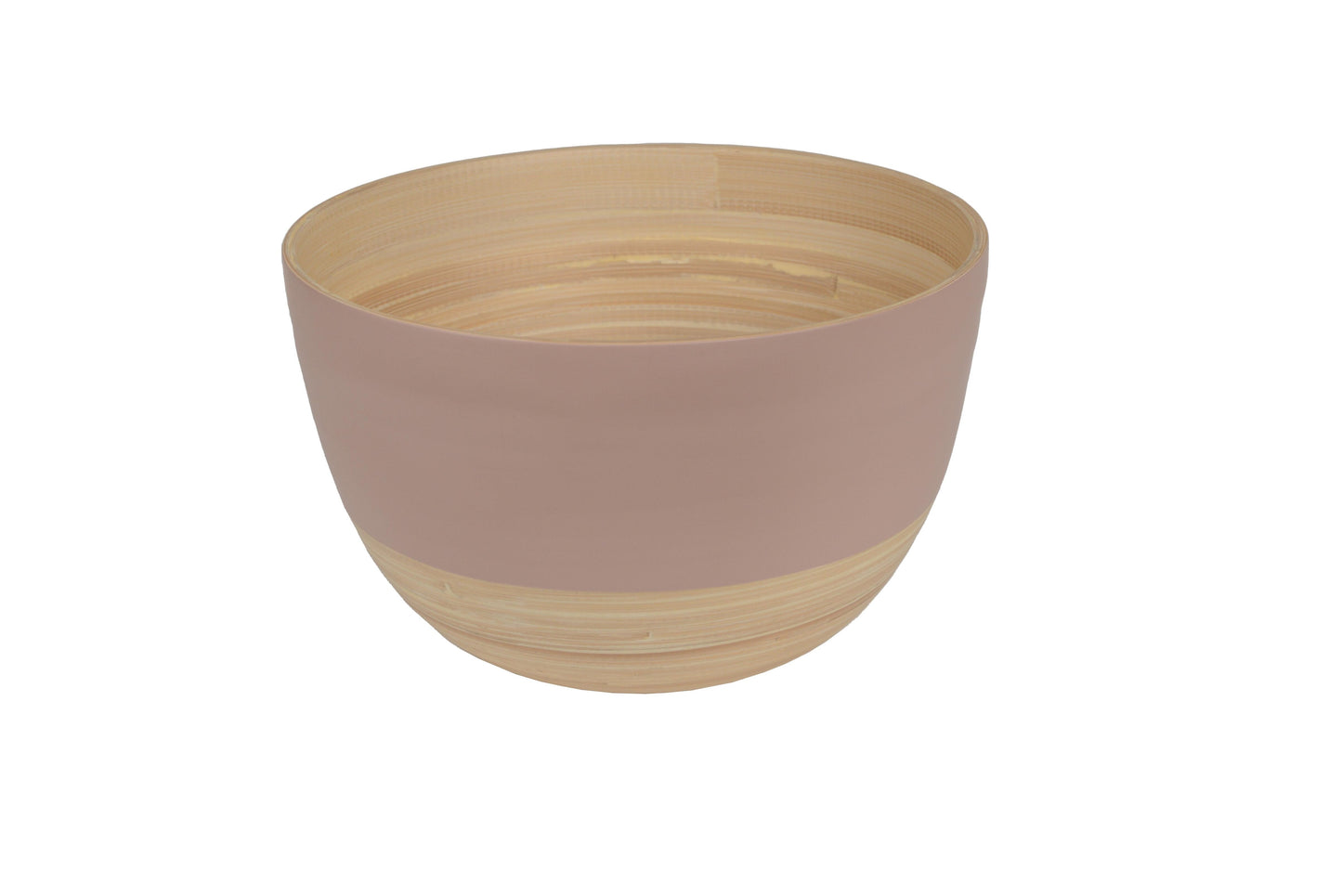 Matte Bamboo Serving Bowl