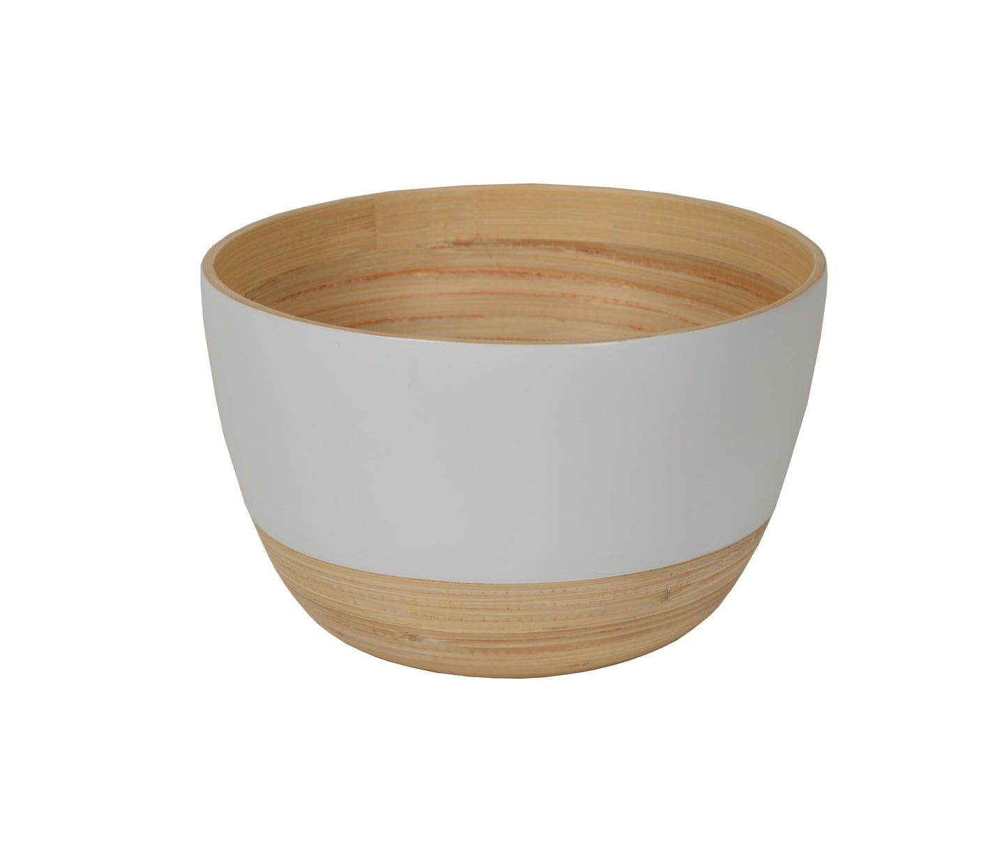 Matte Bamboo Serving Bowl