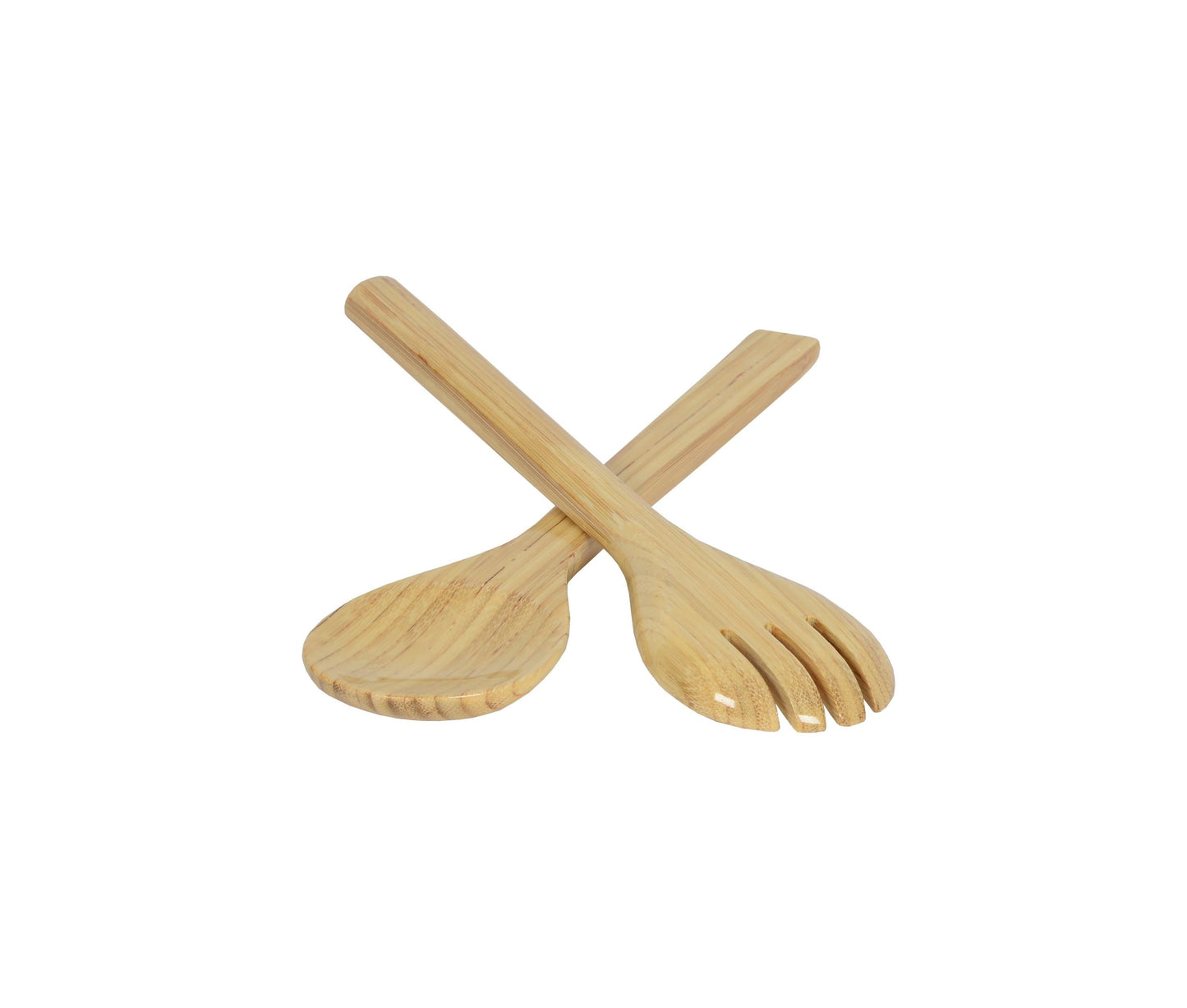 Small Bamboo Salad Servers