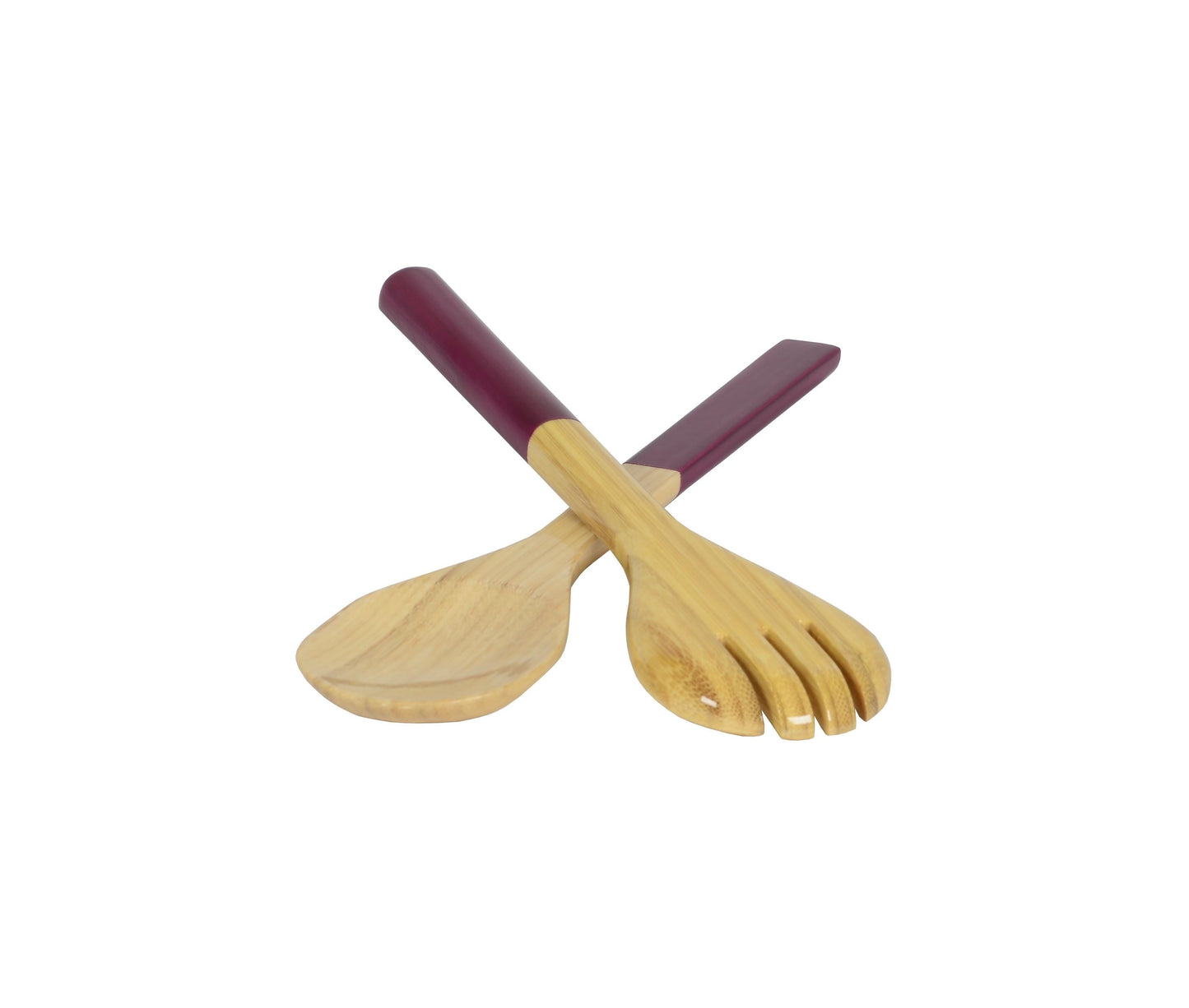 Small Bamboo Salad Servers