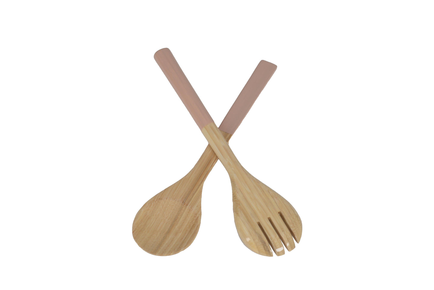 Small Bamboo Salad Servers