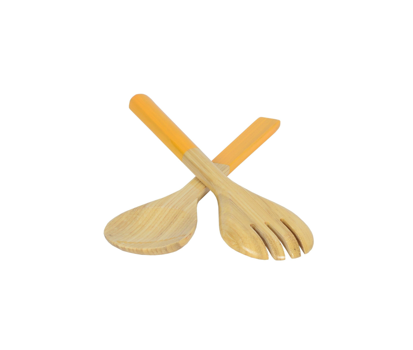 Small Bamboo Salad Servers