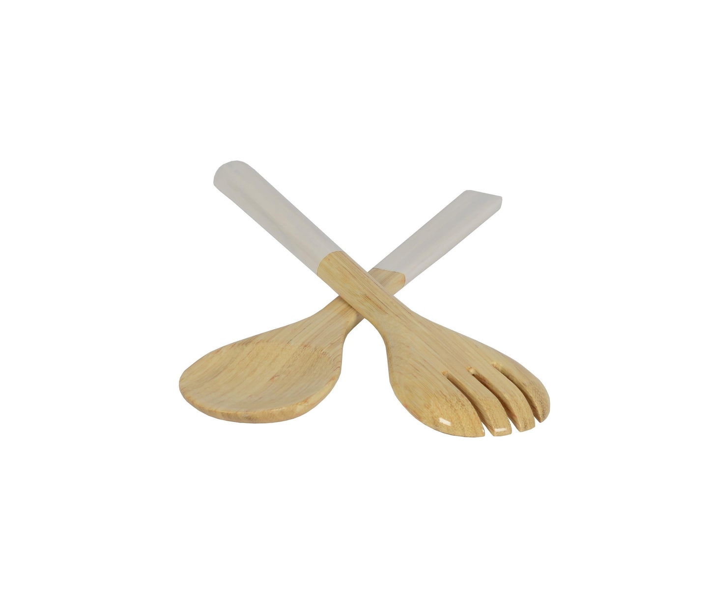 Small Bamboo Salad Servers