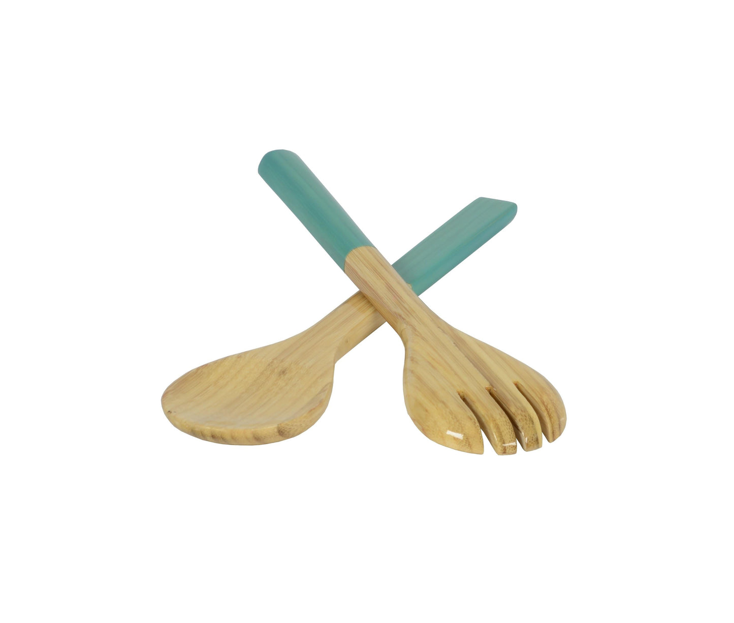 Small Bamboo Salad Servers