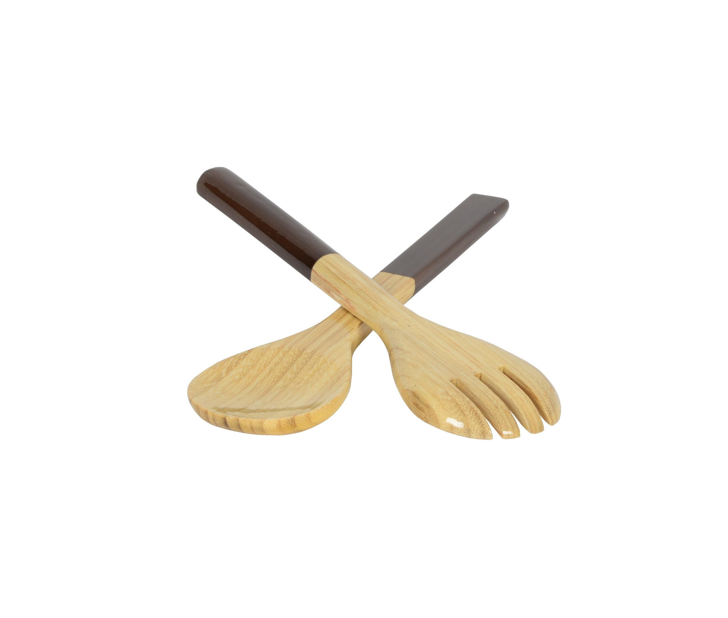 Small Bamboo Salad Servers