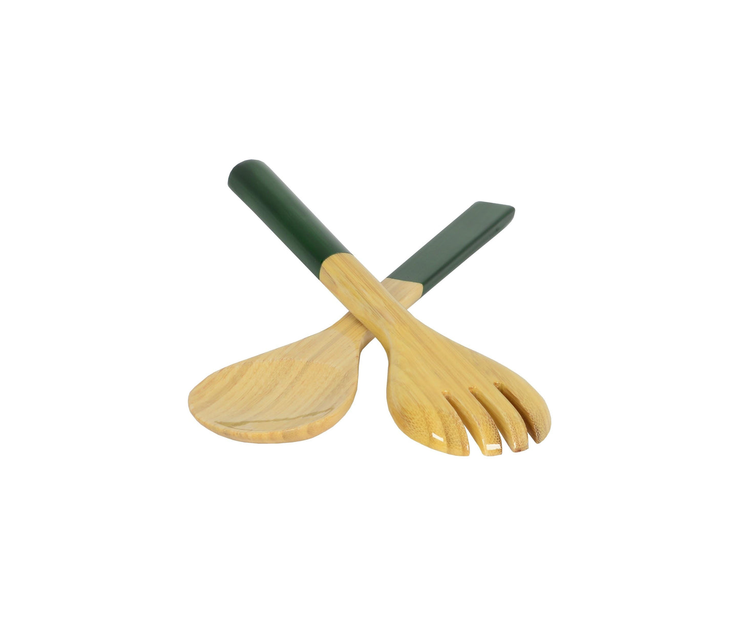 Small Bamboo Salad Servers