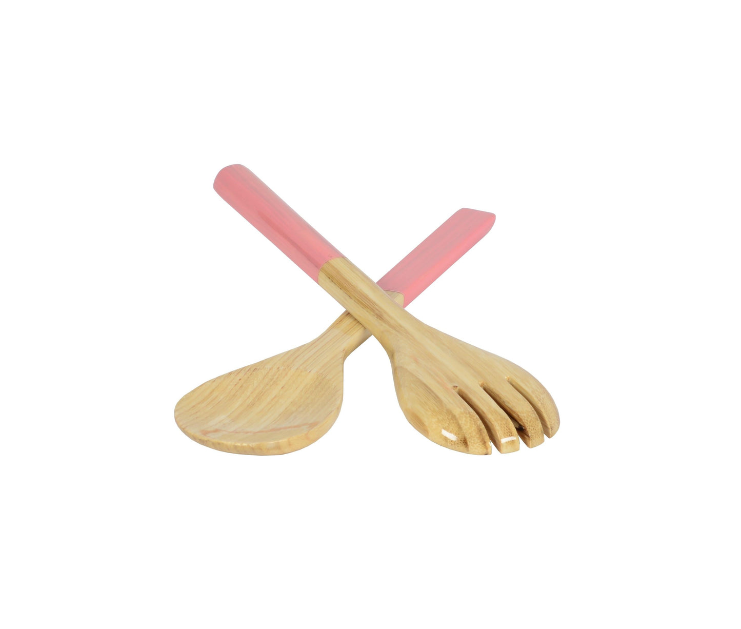 Small Bamboo Salad Servers