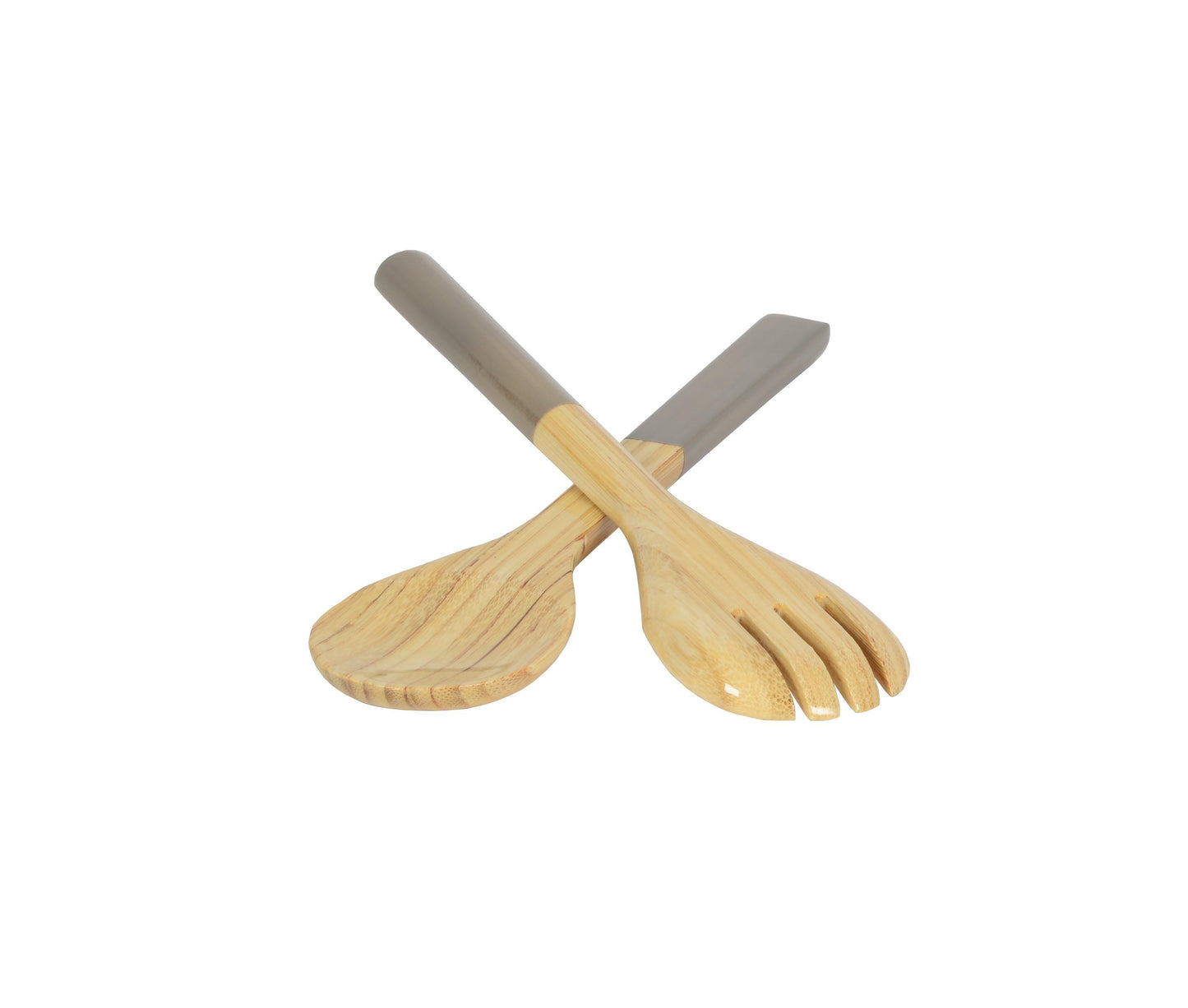 Small Bamboo Salad Servers