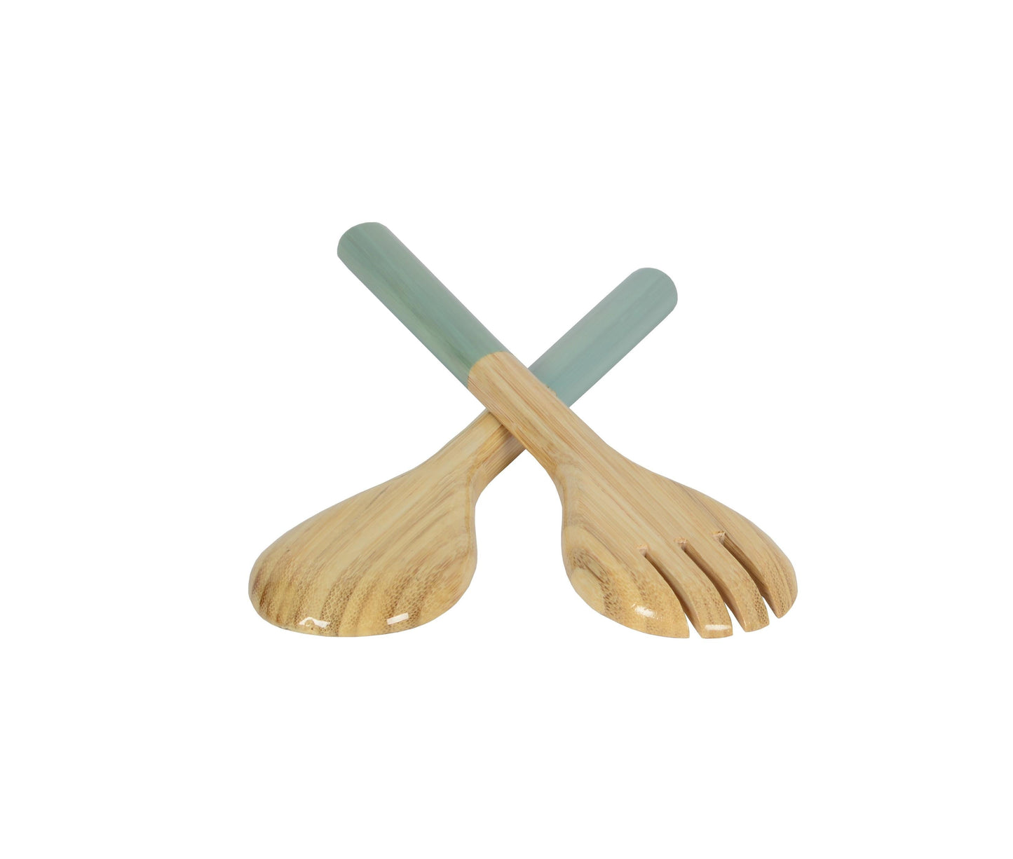 Small Bamboo Salad Servers
