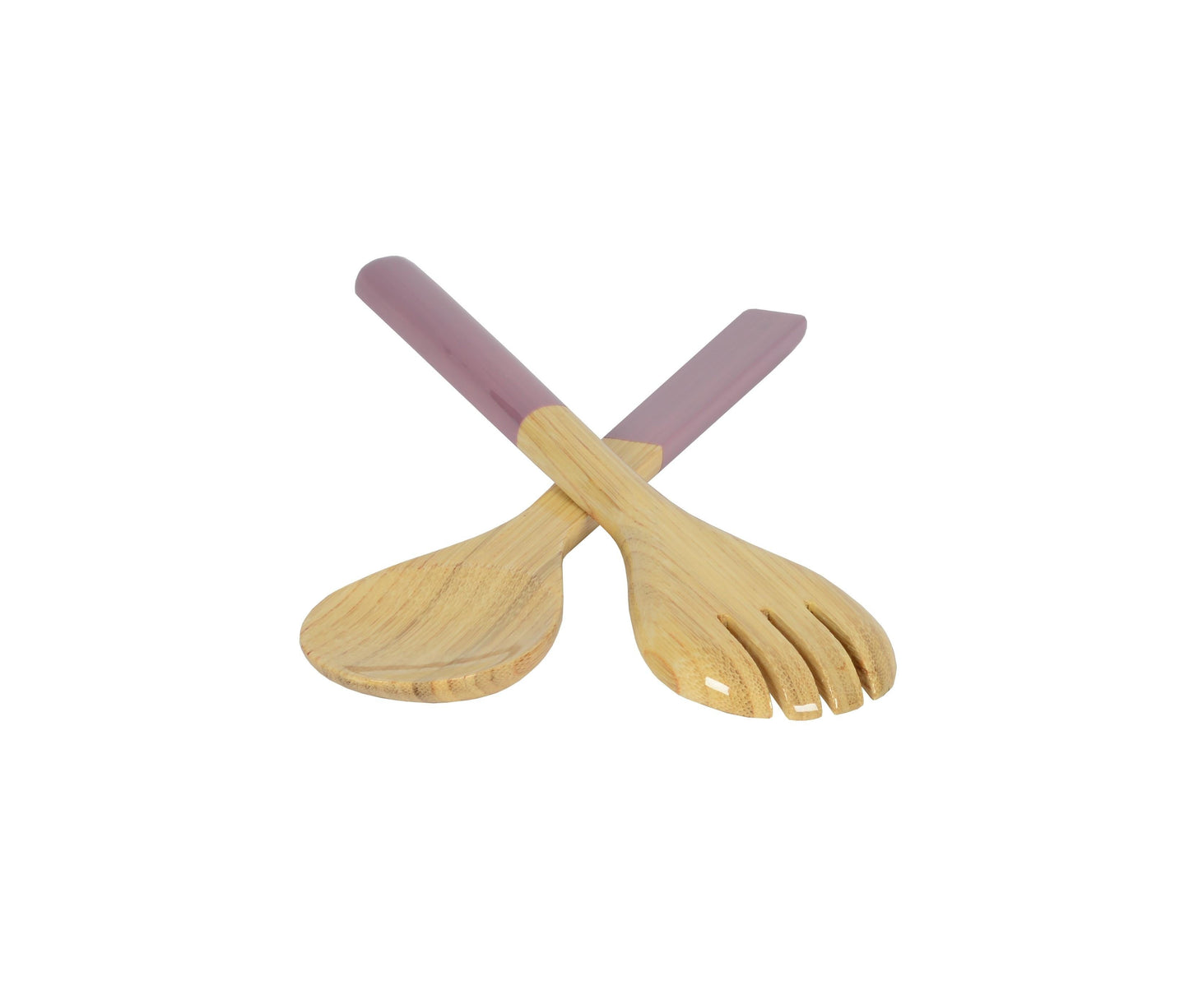 Small Bamboo Salad Servers