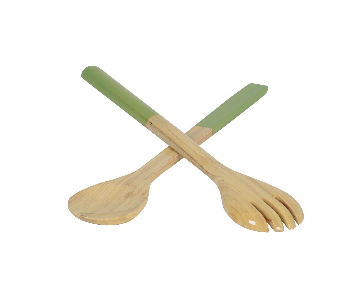 Large Bamboo Salad Servers