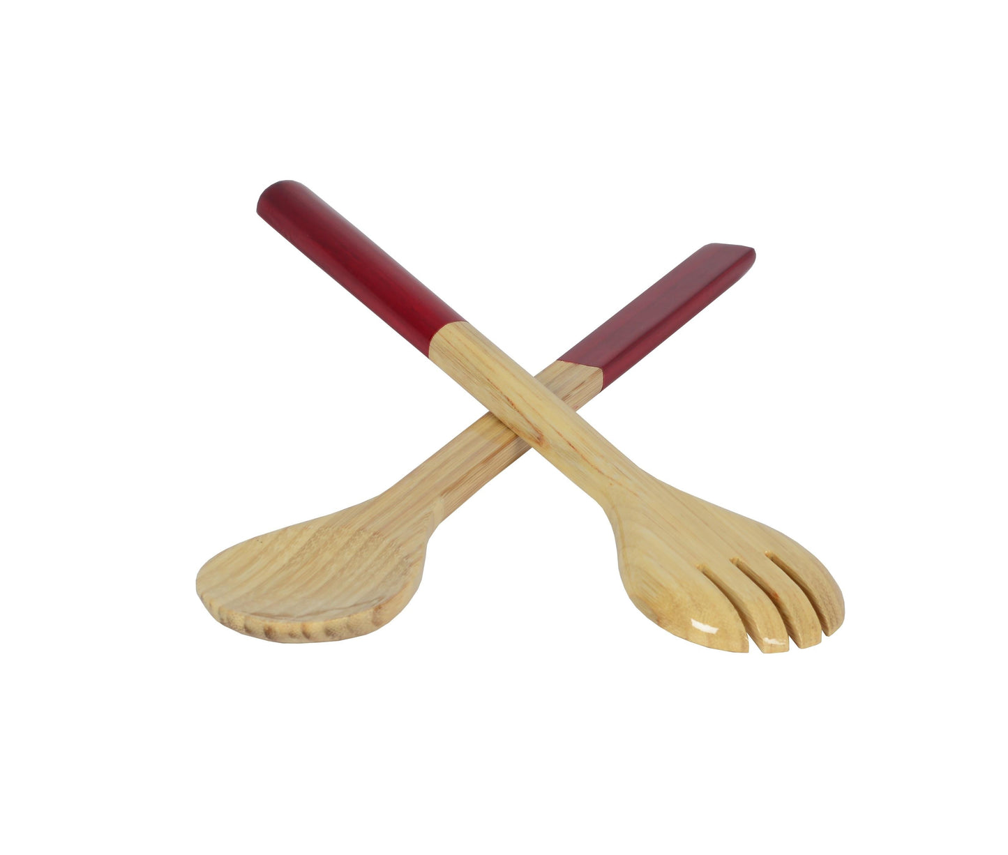 Large Bamboo Salad Servers