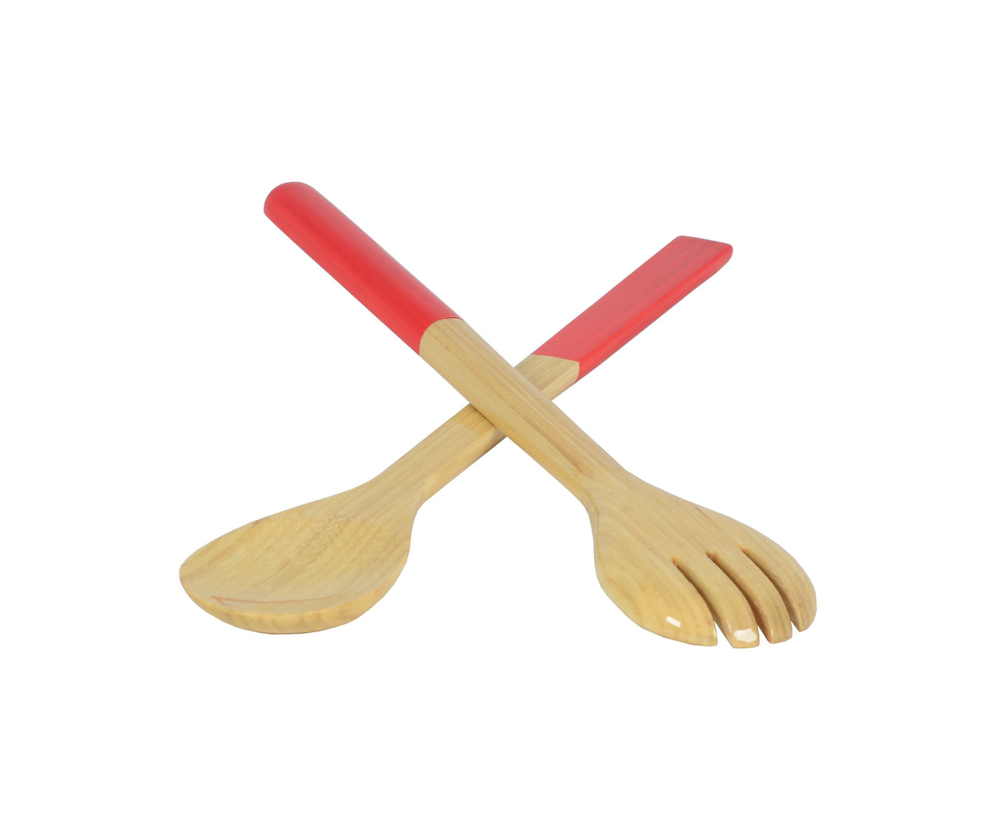 Large Bamboo Salad Servers