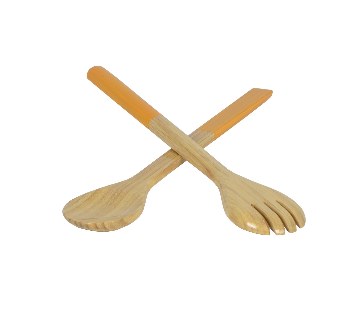Large Bamboo Salad Servers