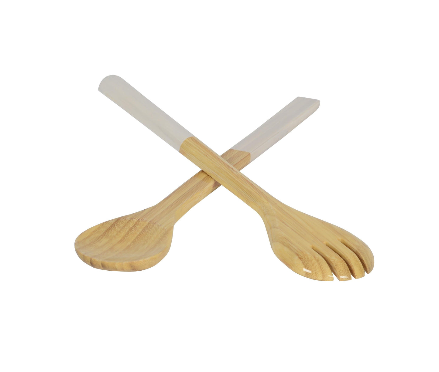Large Bamboo Salad Servers