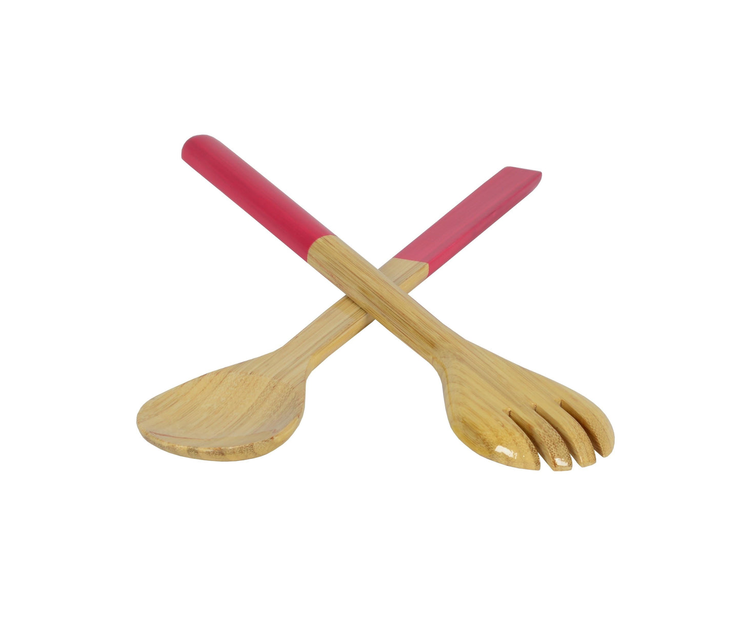 Large Bamboo Salad Servers