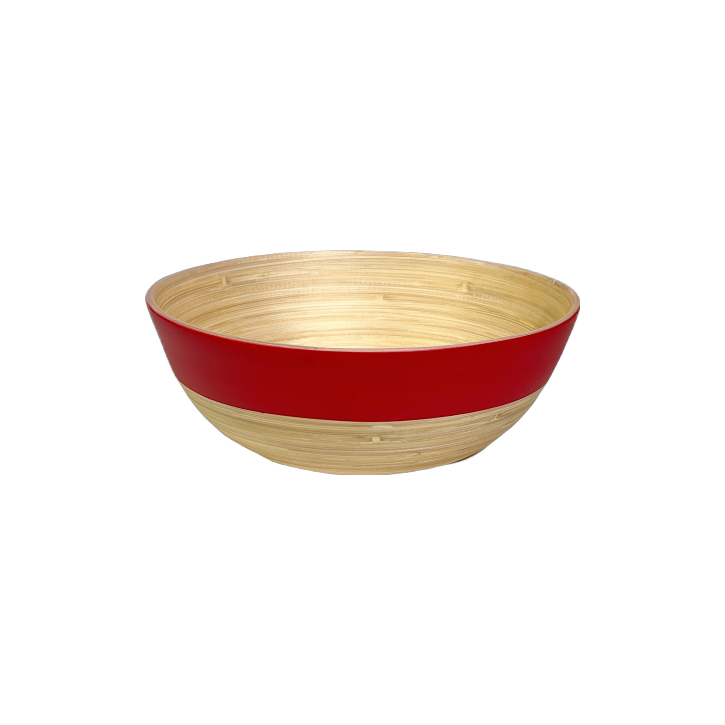 Matte Bamboo Salad Bowl