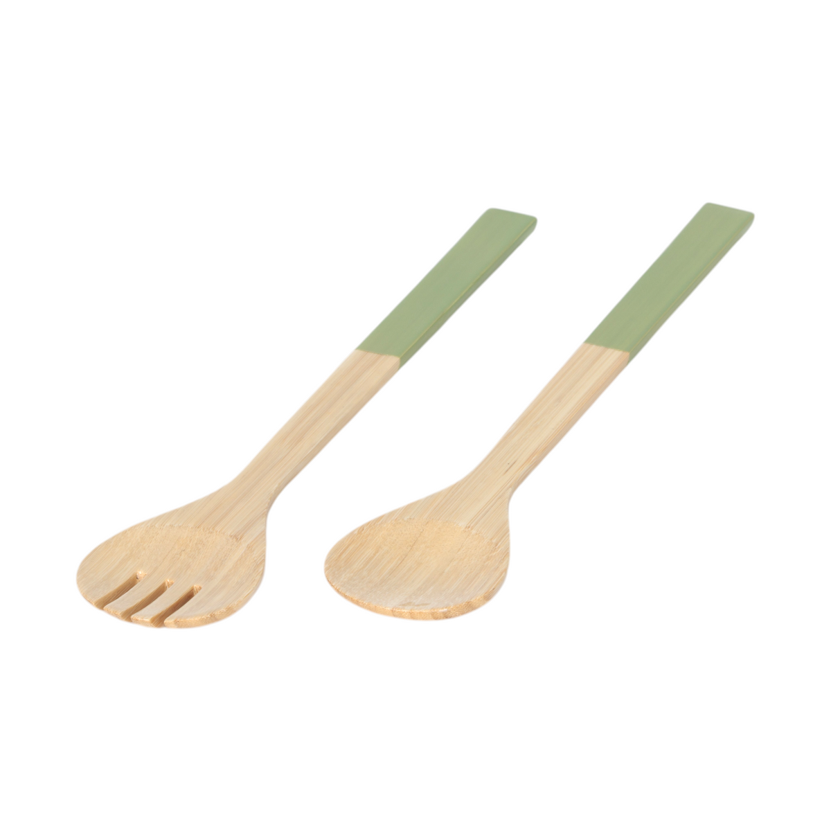 Large Bamboo Salad Servers
