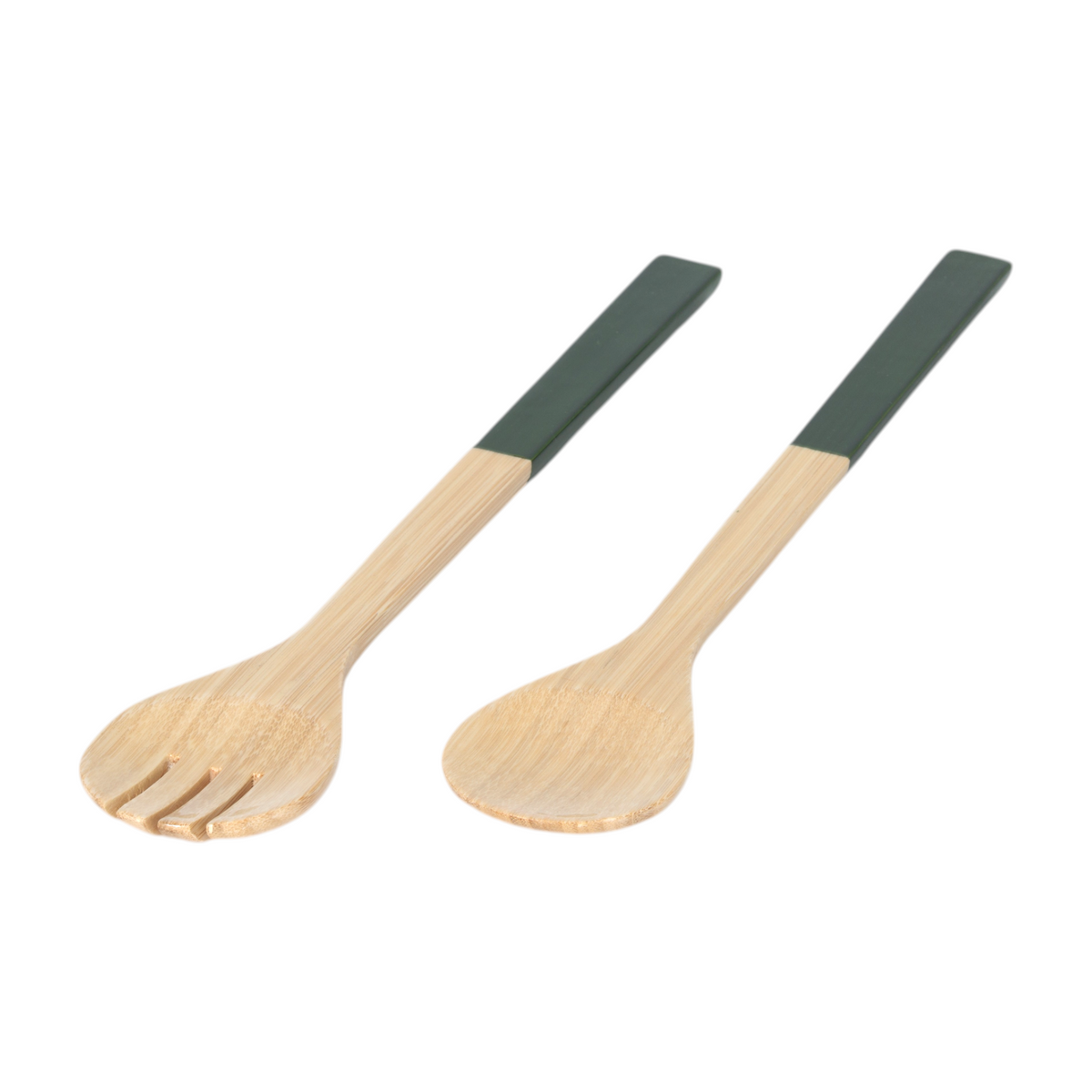 Large Bamboo Salad Servers