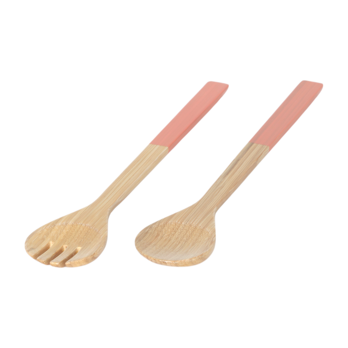 Large Bamboo Salad Servers