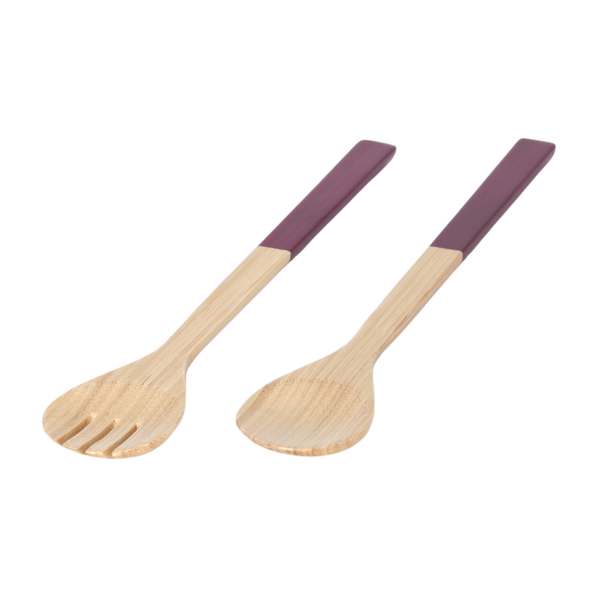Large Bamboo Salad Servers