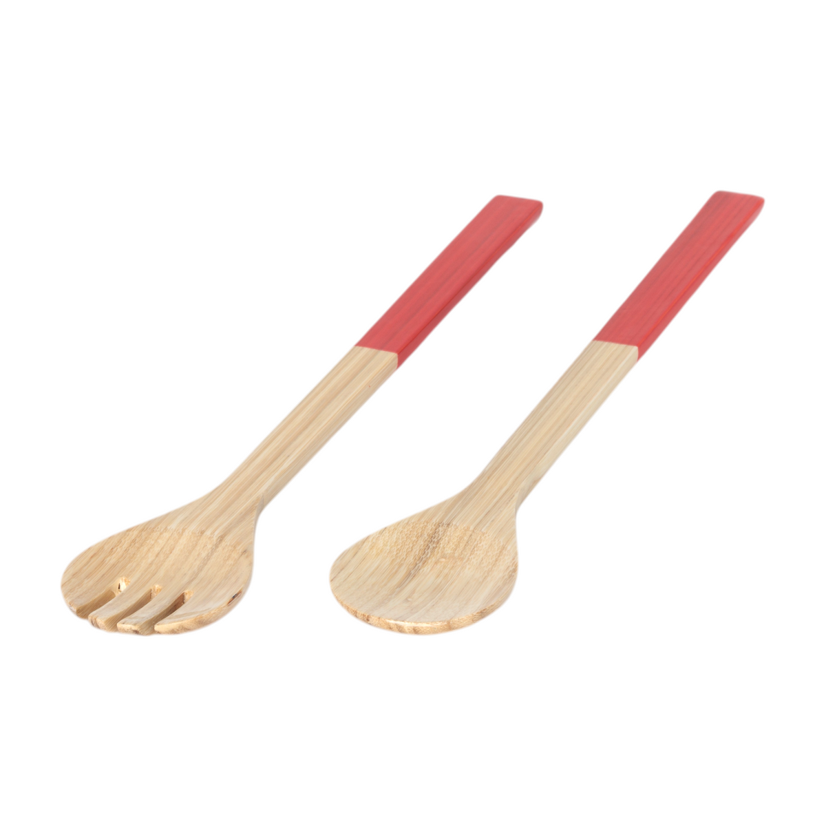 Large Bamboo Salad Servers
