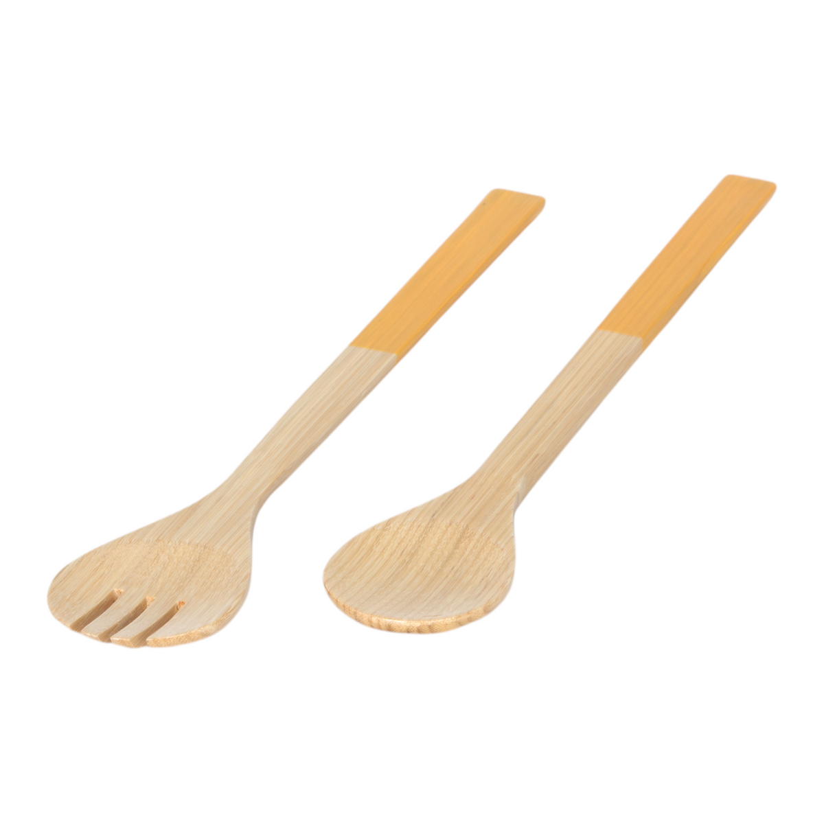 Large Bamboo Salad Servers