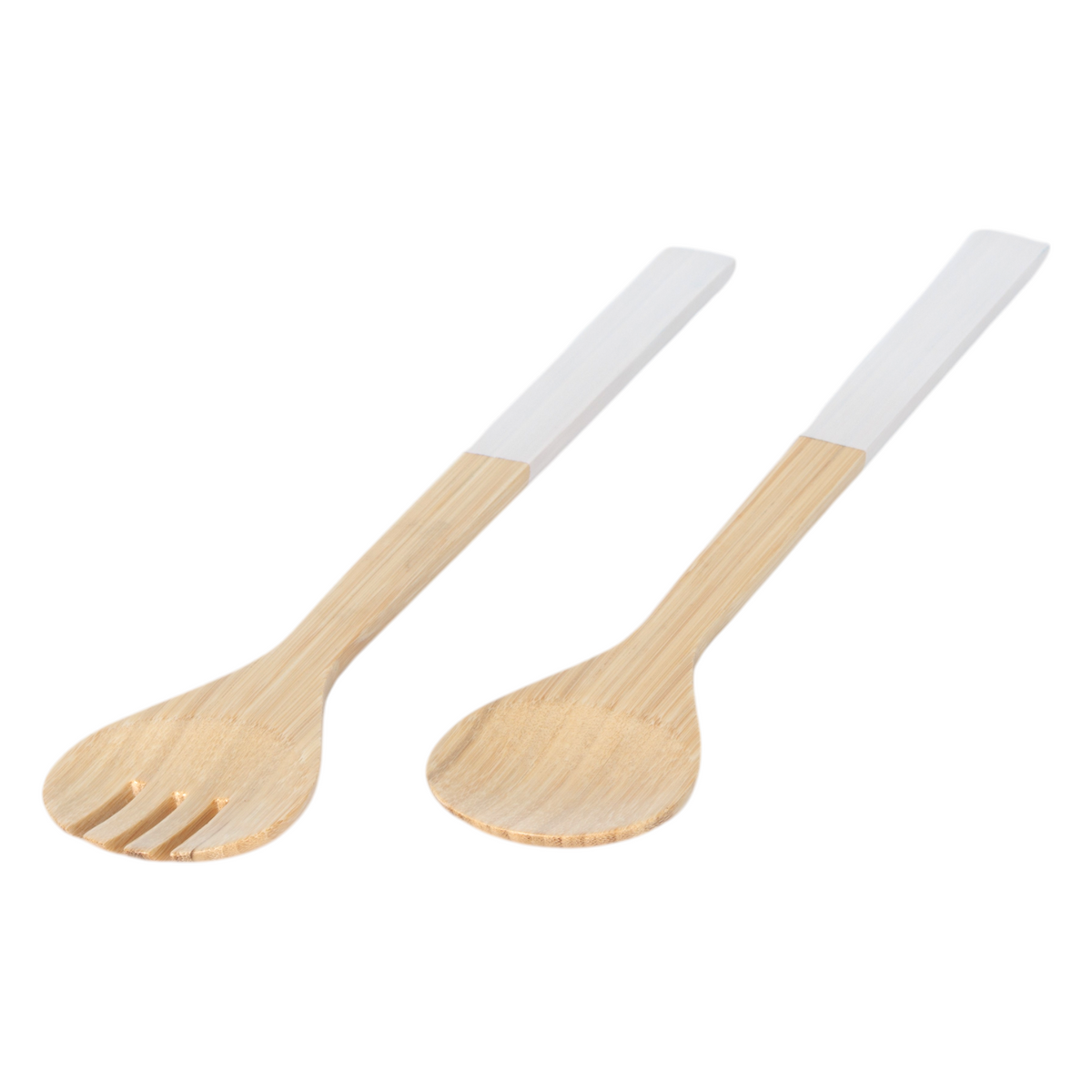 Large Bamboo Salad Servers