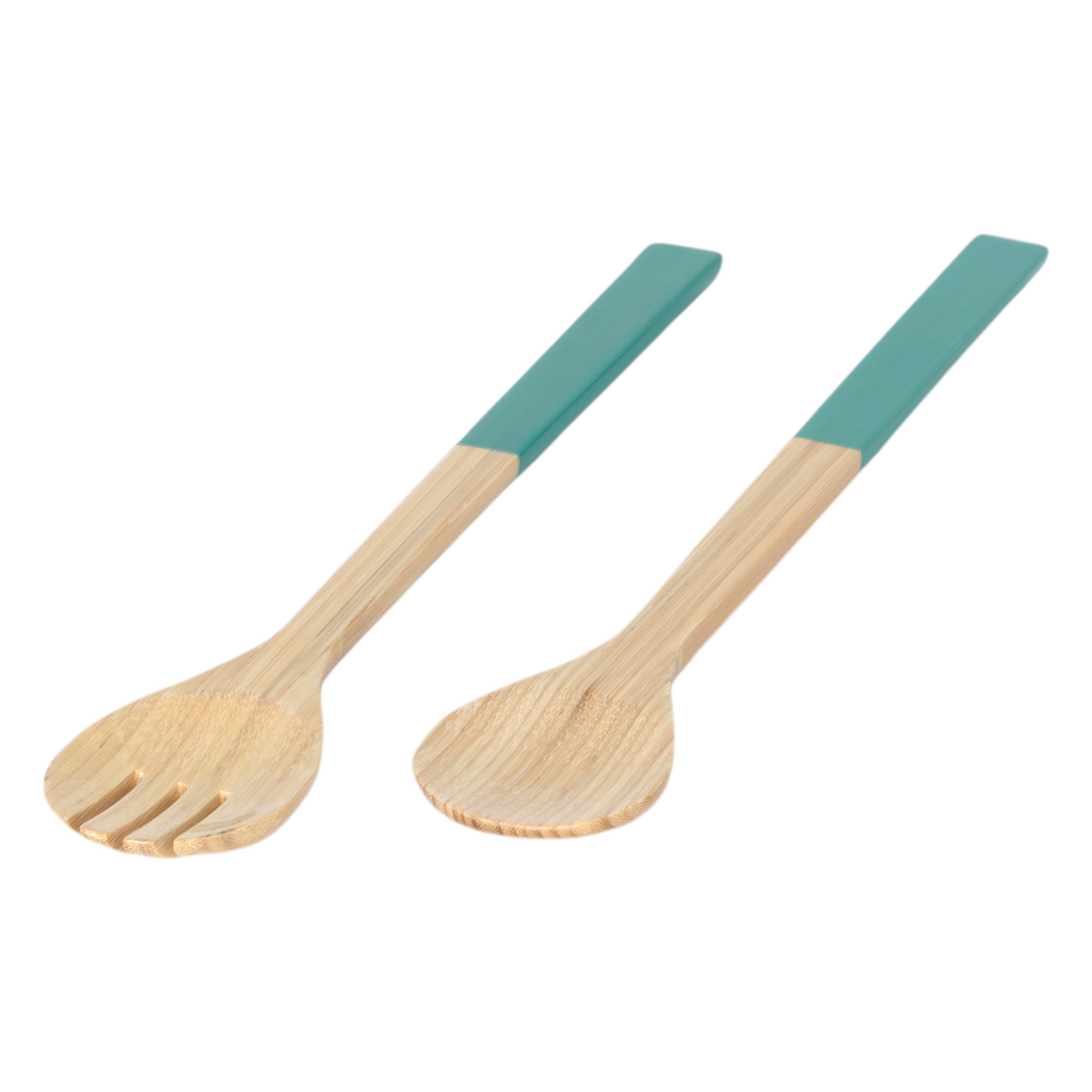 Large Bamboo Salad Servers