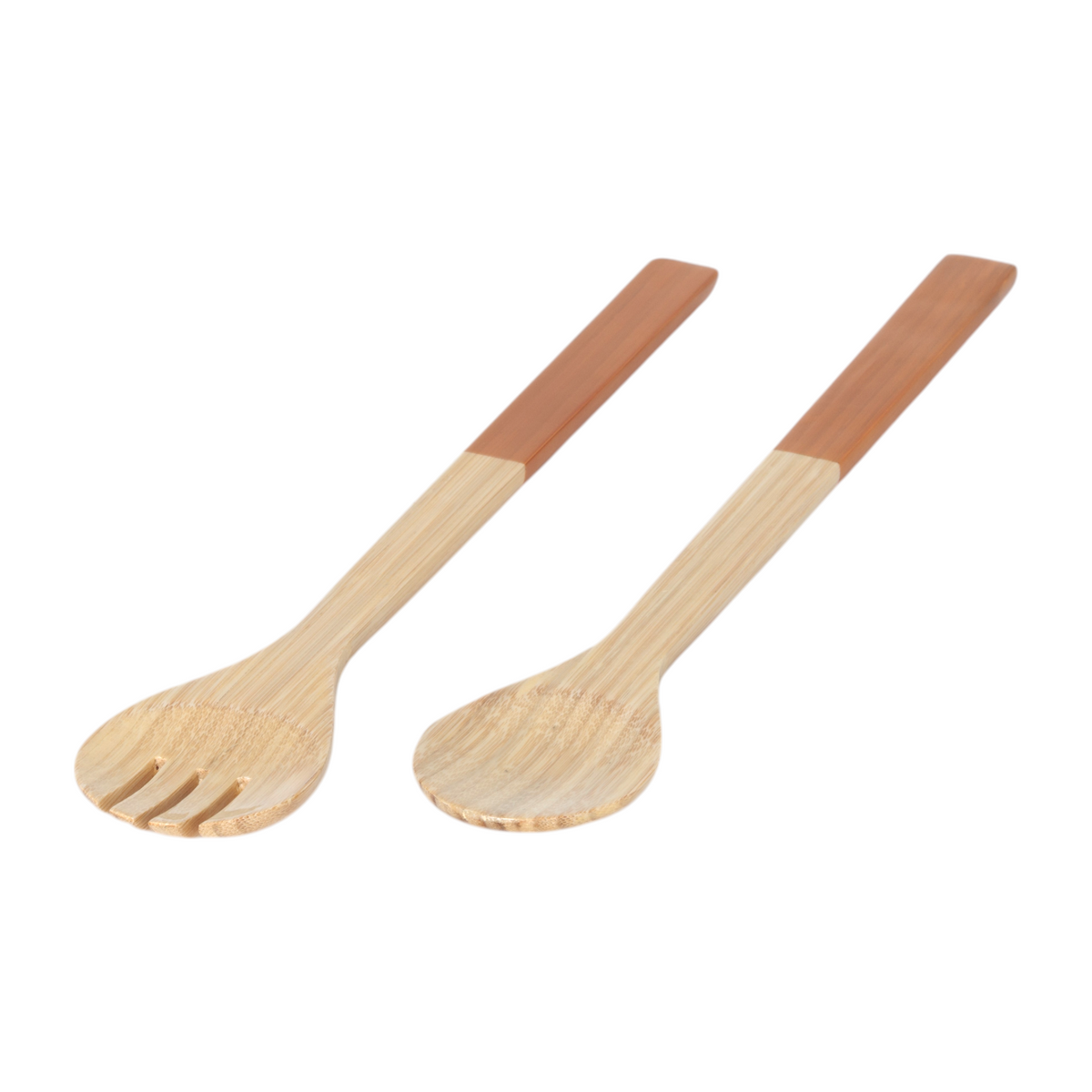 Large Bamboo Salad Servers