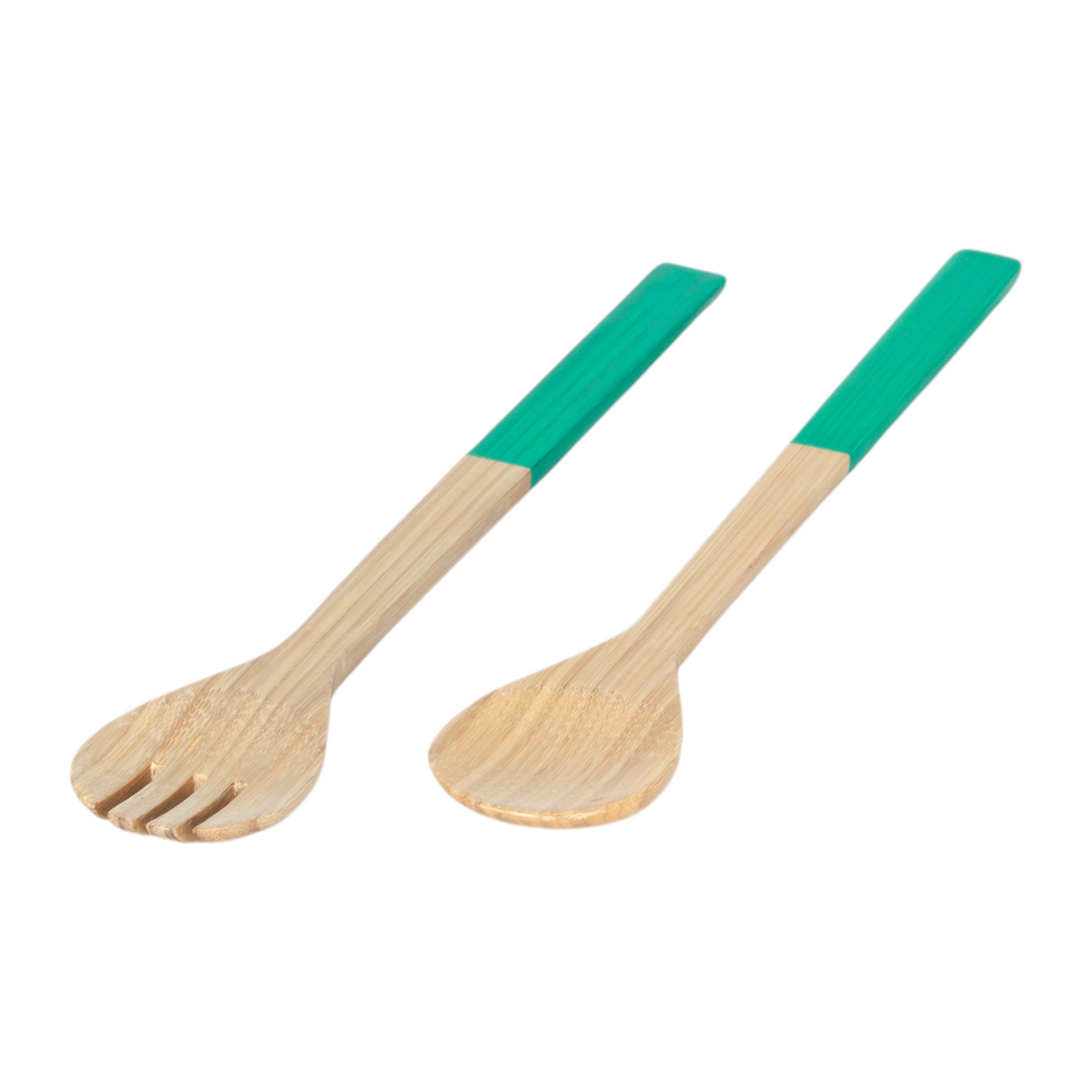 Large Bamboo Salad Servers