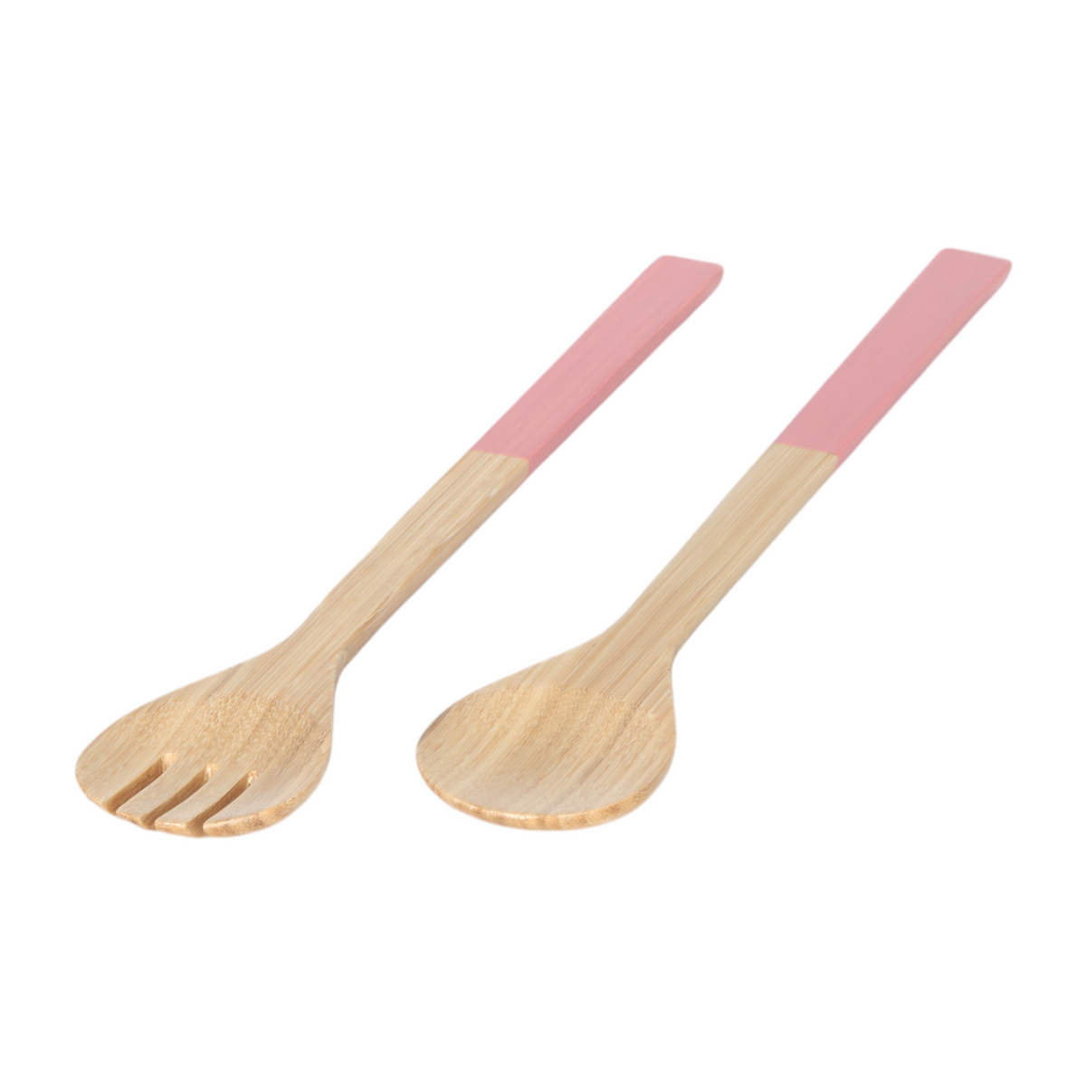 Large Bamboo Salad Servers