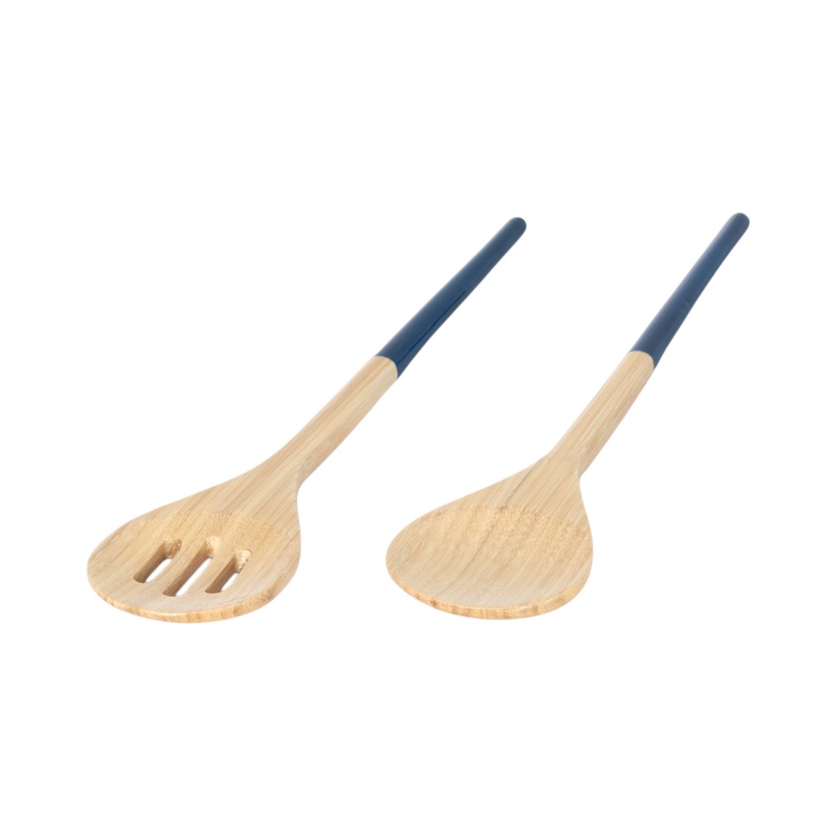 Refined Bamboo Salad Servers