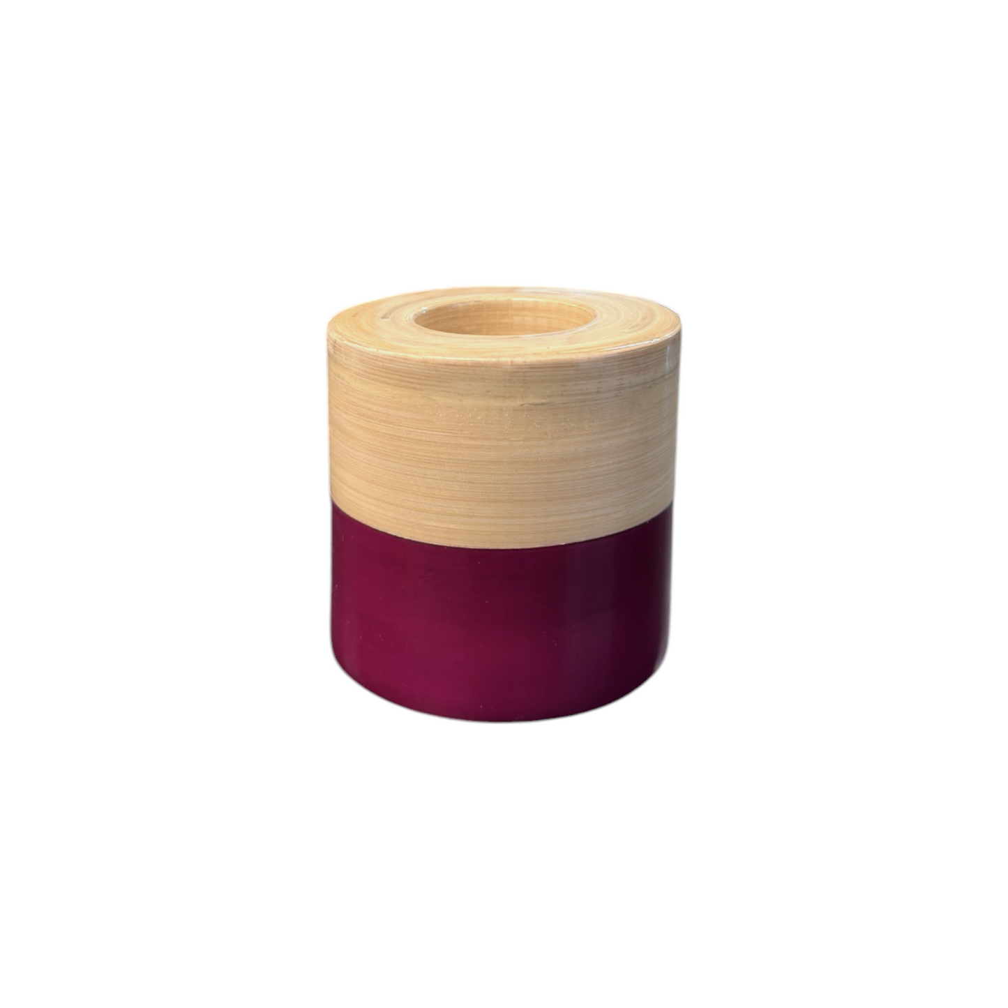 Bamboo Tea Light Holders