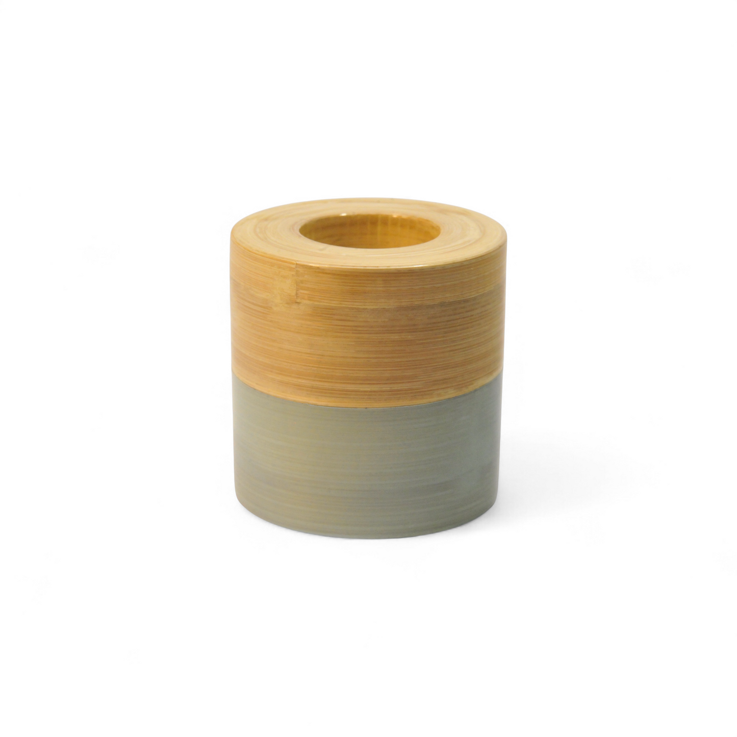Bamboo Tea Light Holders