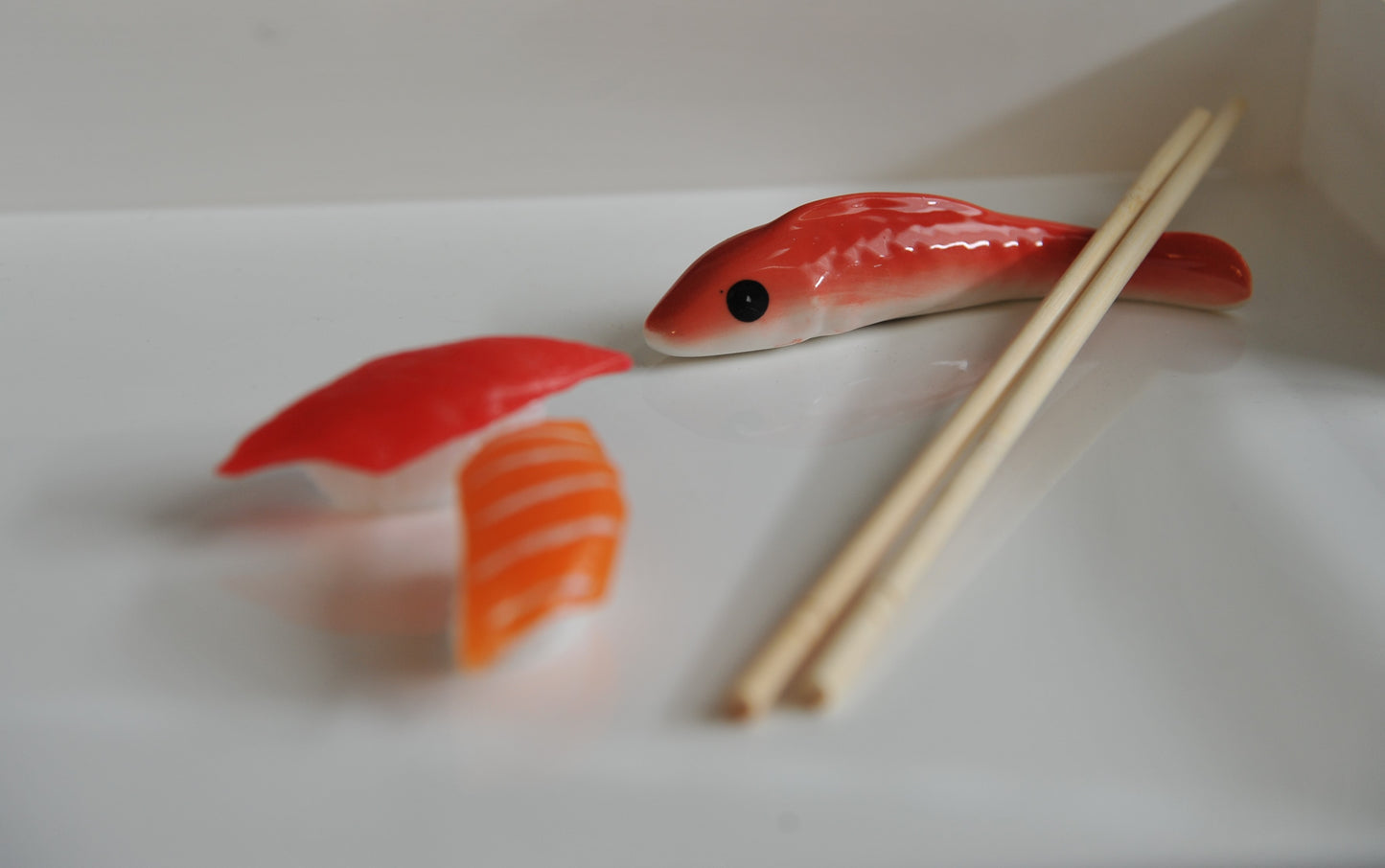 Ceramic Fish Table Decor / Knife Rest